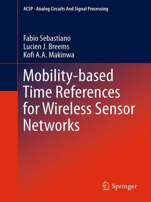 cover image of Mobility-based Time References for Wireless Sensor Networks